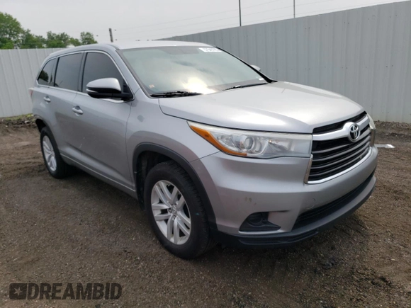 2015 Toyota Highlander LE z VIN 5TDBKRFH2FS121445, wystawiony jako Copart lot #57649785 z przebiegiem 220 455 mil mil oraz Czysty tytuł • Clean title. Historia ofert i sprzedaży dostępna na DreamBid. Obrazek 4.