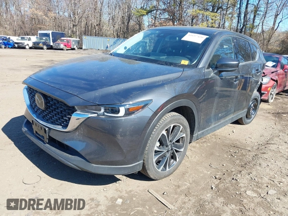 2023 Mazda CX-5 2.5 S Premium Plus Package with VIN JM3KFBEMXP0159401, listed as a IAAI auction lot 41657420 with 28,216 mi miles. Bid and sale history available at carsss.com. Image 18.