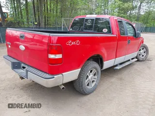 2007 Ford F-150 XLT with VIN 1FTPX14V07FA83135, listed as a IAAI auction lot 42065923 with 202,579 mi miles. Bid and sale history available at carsss.com. Image 4.