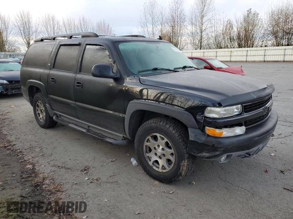 2006 Chevrolet Suburban Z71 with VIN 3GNFK16Z16G133085, listed as a Copart auction lot 80143244 with 0 mi miles and Salvage Title. Bid and sale history available at carsss.com. Image 4.