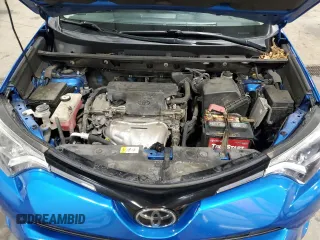 2017 Toyota RAV4 LE with VIN JTMBFREV8HJ141257, listed as a Copart auction lot 54527785 with 125,423 mi miles and Salvage Title. Bid and sale history available at DreamBid. Image 12.