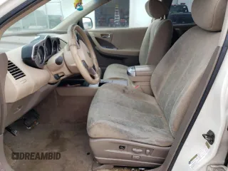 2006 Nissan Murano S with VIN JN8AZ08T96W419242, listed as a Copart auction lot 47344435 with Not Provided miles and Clean Title. Bid and sale history available at carsss.com. Image 7.