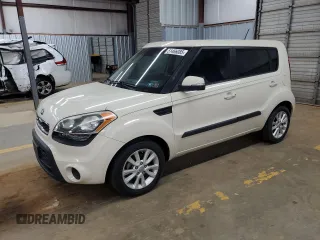 2013 Kia Soul + with VIN KNDJT2A64D7541592, listed as a Copart auction lot 51466085 with 156,560 mi miles and Salvage Title. Bid and sale history available at carsss.com. Image 1.