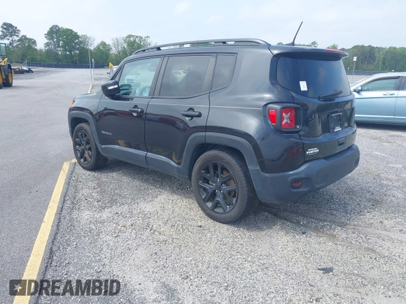 2018 Jeep Renegade Latitude with VIN ZACCJABB7JPJ44622, listed as a IAAI auction lot 40818647 with 101,137 mi miles and . Bid and sale history available at DreamBid. Image 3.