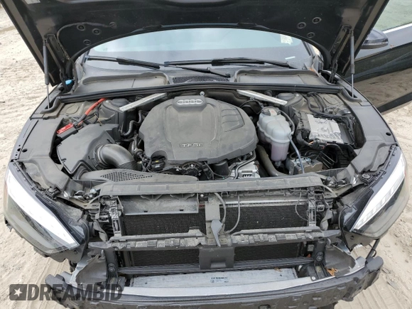 2020 Audi A5 Premium Plus z VIN WAUTNAF58LA002873, wystawiony jako Copart lot #53747345 z przebiegiem 39 908 mil mil oraz Szkoda całkowita • Salvage title. Historia ofert i sprzedaży dostępna na DreamBid. Obrazek 11.