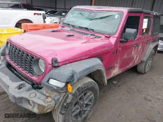 2024 Jeep Wrangler Willys with VIN 1C4PJXDN3RW349237, listed as a IAAI auction lot 41494341 with 11,086 mi miles. Bid and sale history available at carsss.com. Image 6.