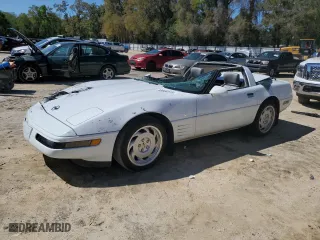 1992 Chevrolet Corvette with VIN 1G1YY23P6N5110277, listed as a Copart auction lot 48866515 with 52,353 mi miles and Salvage Title. Bid and sale history available at carsss.com. Image 1.