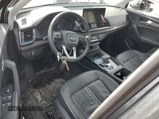 2023 Audi Q5 S line Premium with VIN WA1GAAFY3P2041102, listed as a Copart auction lot 45339405 with 0 mi miles and Salvage Title. Bid and sale history available at carsss.com. Image 8.