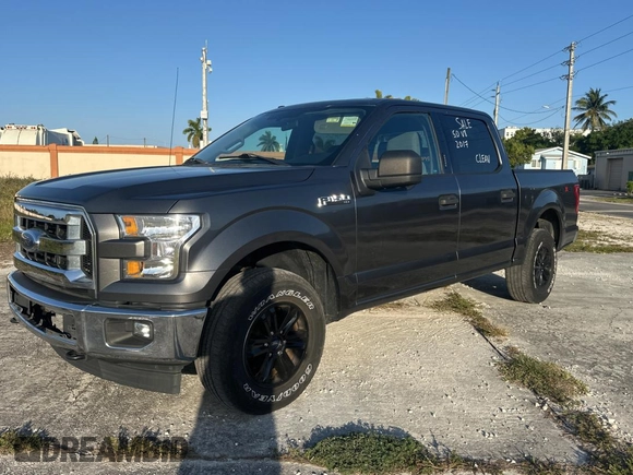 2017 Ford F-150 XL with VIN 1FTEW1EF7HFB82294, listed as a Copart auction lot 49510505 with 149,255 mi miles and Clean Title. Bid and sale history available at carsss.com. Image 2.