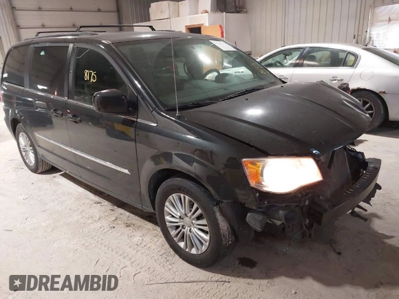 2014 Chrysler Town & Country Touring with VIN 2C4RC1BG5ER111459, listed as a IAAI auction lot 41368175 with 198,965 mi miles. Bid and sale history available at carsss.com. Image 1.