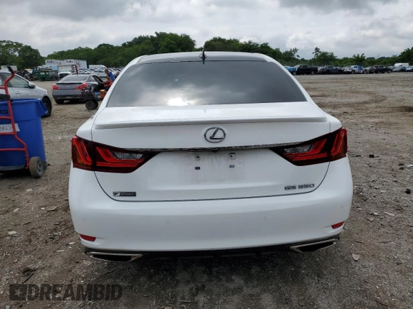 2015 Lexus GS 350 with VIN JTHBE1BL2FA001952, listed as a Copart auction lot 60040415 with 157,586 mi miles and Salvage title. Bid and sale history available at DreamBid. Image 6.