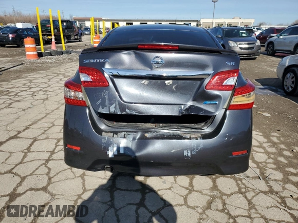2014 Nissan Sentra SV with VIN 3N1AB7AP9EY332828, listed as a Copart auction lot 44182745 with 71,028 mi miles and Clean Title. Bid and sale history available at DreamBid. Image 6.