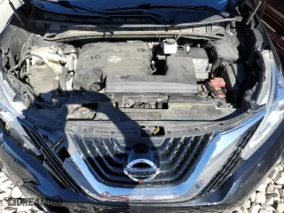 2017 Nissan Murano SL with VIN 5N1AZ2MH4HN101994, listed as a Copart auction lot 46793185 with 107,360 mi miles and Salvage Title. Bid and sale history available at carsss.com. Image 14.