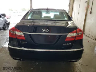 2012 Hyundai Genesis 3.8L with VIN KMHGC4DD1CU195643, listed as a Copart auction lot 51443545 with 162,858 mi miles and Salvage Title. Bid and sale history available at carsss.com. Image 6.