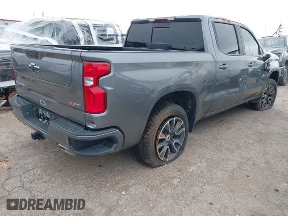 2021 Chevrolet Silverado 1500 RST with VIN 3GCUYEED2MG372203, listed as a IAAI auction lot 41395586 with 119,872 mi miles. Bid and sale history available at carsss.com. Image 4.