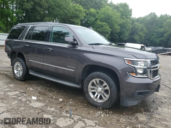 2018 Chevrolet Tahoe LT with VIN 1GNSKBKC8JR268689, listed as a Copart auction lot 58199955 with 131,906 mi miles and Salvage title. Bid and sale history available at DreamBid. Image 4.