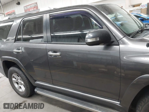 2011 Toyota 4Runner SR5 with VIN JTEZU5JR7B5017417, listed as a IAAI auction lot 41765420 with 165,714 mi miles and . Bid and sale history available at DreamBid. Image 13.