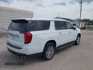 2023 GMC Yukon XL Denali with VIN 1GKS1JKL6PR355980, listed as a IAAI auction lot 41881760 with 1 mi miles. Bid and sale history available at carsss.com. Image 4.