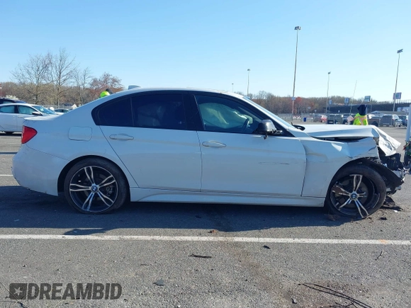 2014 BMW 3 Series 328i xDrive with VIN WBA3B3G51ENR81909, listed as a IAAI auction lot 41990108 with 83,051 mi miles. Bid and sale history available at carsss.com. Image 13.