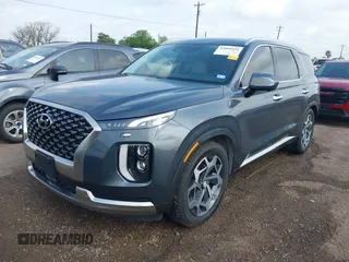 2022 Hyundai Palisade Calligraphy z VIN KM8R74HE1NU368533, wystawiony jako IAAI lot #42084935 z przebiegiem 53 022 mil mil oraz . Historia ofert i sprzedaży dostępna na DreamBid. Obrazek 2.