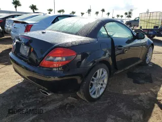 2009 Mercedes-Benz SLK-Class 3.0L with VIN WDBWK54F79F201709, listed as a Copart auction lot 77385544 with 66,593 mi miles and Non Repairable. Bid and sale history available at carsss.com. Image 3.