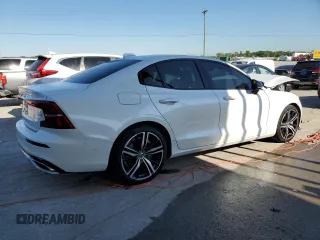 2021 Volvo S60 R-Design with VIN 7JRBR0FM9MG112271, listed as a Copart auction lot 50967593 with 30,776 mi miles. Bid and sale history available at carsss.com. Image 3.