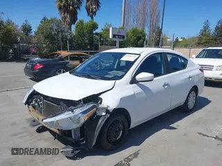 2018 Nissan Versa Sedan SV with VIN 3N1CN7AP8JL872775, listed as a IAAI auction lot 41881821 with 205,367 mi miles. Bid and sale history available at carsss.com. Image 6.