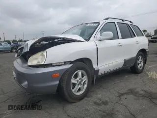 2002 Hyundai Santa Fe GLS with VIN KM8SC73D02U311622, listed as a Copart auction lot 71742874 with 99,807 mi miles and Salvage Title. Bid and sale history available at carsss.com. Image 1.