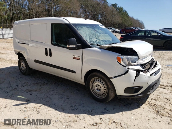 2022 Ram ProMaster City Cargo Tradesman with VIN ZFBHRFAB6N6W86175, listed as a Copart auction lot 47506054 with 33,513 mi miles and . Bid and sale history available at DreamBid. Image 4.
