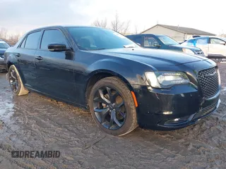 2021 Chrysler 300 with VIN 2C3CCABG7MH549592, listed as a IAAI auction lot 41189745 with 59,628 mi miles. Bid and sale history available at carsss.com. Image 1.