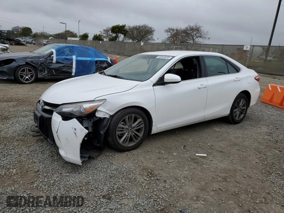 2017 Toyota Camry XLE with VIN 4T1BF1FK7HU758777, listed as a Copart auction lot 50048835 with 105,249 mi miles and Salvage Title. Bid and sale history available at carsss.com. Image 1.