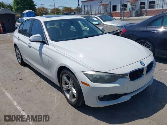 2013 BMW 3 Series 328i with VIN WBA3A5C55DF358287, listed as a IAAI auction lot 42027372 with 149,981 mi miles. Bid and sale history available at carsss.com. Image 1.