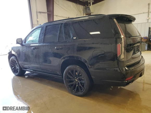 2023 Cadillac Escalade 4WD Sport Platinum with VIN 1GYS4GKL5PR160758, listed as a Copart auction lot 46185475 with 75,141 mi miles and Clean Title. Bid and sale history available at carsss.com. Image 2.