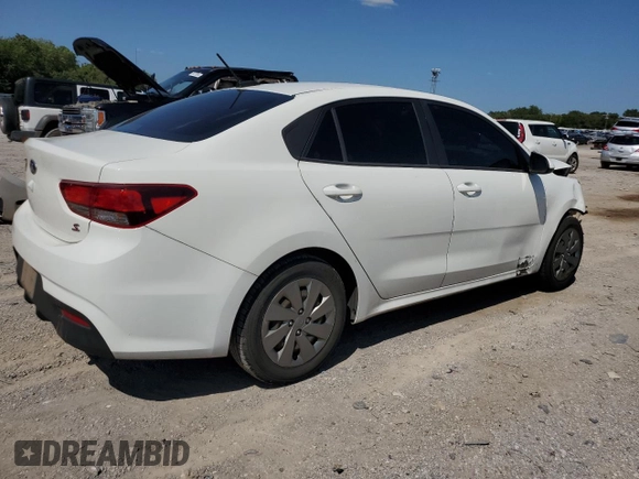 2020 Kia Rio LX with VIN 3KPA24AD7LE331063, listed as a Copart auction lot 67454344 with 142,596 mi miles and Salvage Title. Bid and sale history available at carsss.com. Image 3.