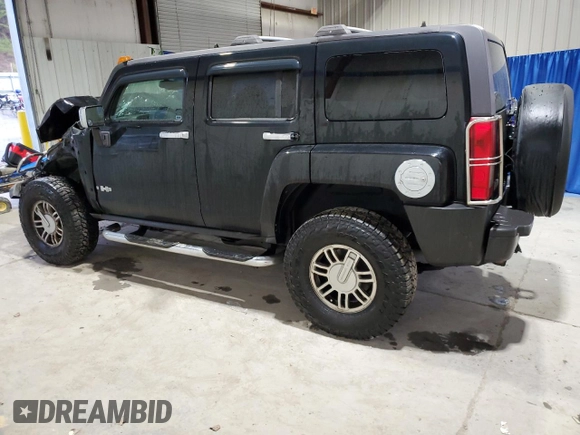 2006 Hummer H3 with VIN 5GTDN136768115805, listed as a Copart auction lot 83317704 with 119,172 mi miles and Salvage Title. Bid and sale history available at DreamBid. Image 2.