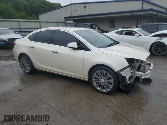 2014 Buick Verano Group with VIN 1G4PS5SK6E4168841, listed as a Copart auction lot 57608895 with 139,303 mi miles and Salvage title. Bid and sale history available at DreamBid. Image 4.