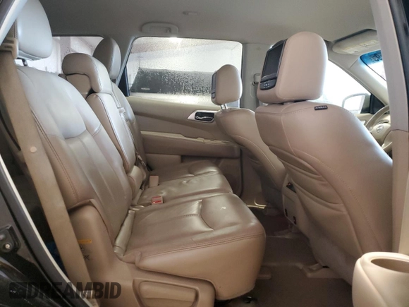 2013 Nissan Pathfinder Platinum with VIN 5N1AR2MM5DC637162, listed as a Copart auction lot 62427595 with 167,130 mi miles and Salvage title. Bid and sale history available at DreamBid. Image 11.