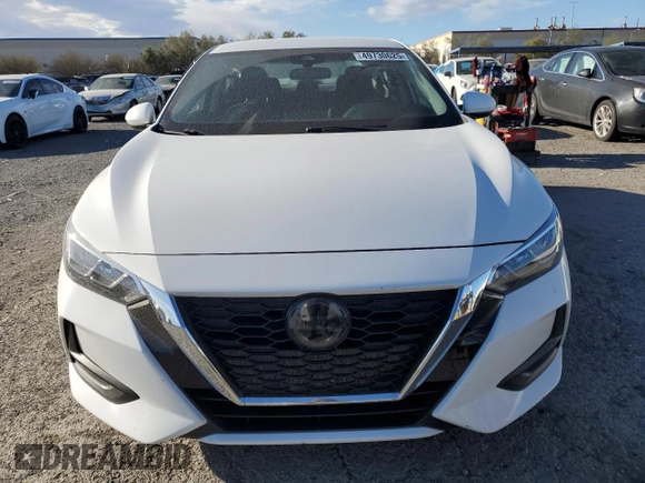 2022 Nissan Sentra S with VIN 3N1AB8BV4NY288465, listed as a Copart auction lot 49730625 with 41,233 mi miles and Salvage Title. Bid and sale history available at carsss.com. Image 5.
