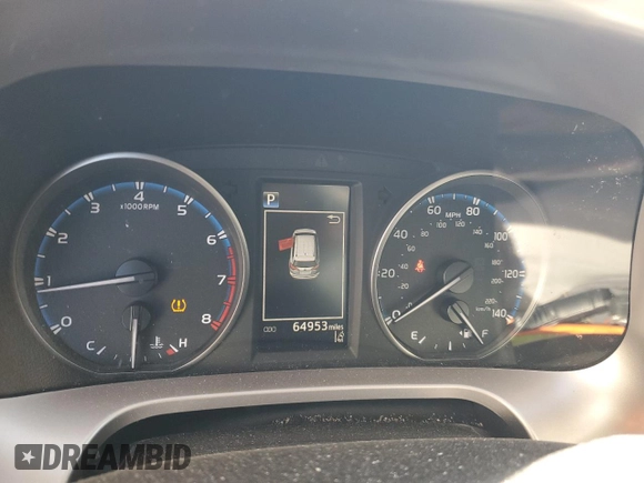2018 Toyota RAV4 XLE with VIN JTMWFREV1JJ205906, listed as a Copart auction lot 84700564 with 64,953 mi miles and Salvage Title. Bid and sale history available at DreamBid. Image 9.