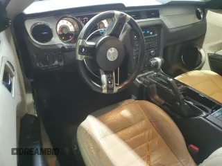 2010 Ford Mustang V6 with VIN 1ZVBP8ANXA5130978, listed as a Copart auction lot 55285385 with 127,633 mi miles and Salvage Title. Bid and sale history available at DreamBid. Image 8.