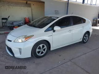2012 Toyota Prius One with VIN JTDKN3DU7C5429684, listed as a Copart auction lot 53813745 with 252,692 mi miles and Salvage Title. Bid and sale history available at carsss.com. Image 1.