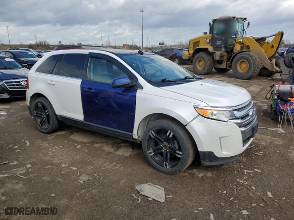 2013 Ford Edge Limited with VIN 2FMDK4KC9DBE16476, listed as a Copart auction lot 53928995 with 213,335 mi miles and Clean Title. Bid and sale history available at carsss.com. Image 4.