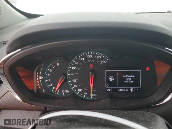 2020 Chevrolet Trax LT z VIN KL7CJLSB4LB002107, wystawiony jako Copart lot #44895795 z przebiegiem 54 553 mil mil oraz Szkoda całkowita • Salvage title. Historia ofert i sprzedaży dostępna na DreamBid. Obrazek 9.