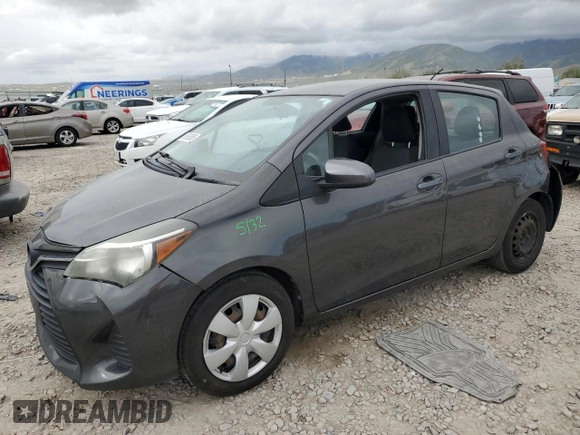 2015 Toyota Yaris L z VIN VNKKTUD30FA035966, wystawiony jako Copart lot #56693685 z przebiegiem 155 284 mil mil oraz Szkoda całkowita • Salvage title. Historia ofert i sprzedaży dostępna na DreamBid. Obrazek 1.