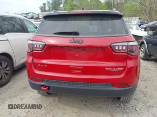 2020 Jeep Compass Trailhawk with VIN 3C4NJDDB8LT207748, listed as a IAAI auction lot 41963469 with 66,496 mi miles and . Bid and sale history available at carsss.com. Image 16.