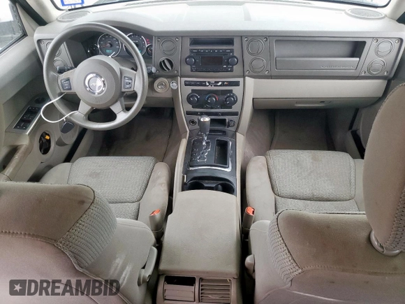 2006 Jeep Commander z VIN 1J8HH48NX6C106832, wystawiony jako Copart lot #60544515 z przebiegiem 170 404 mil mil oraz Czysty tytuł • Clean title. Historia ofert i sprzedaży dostępna na DreamBid. Obrazek 8.