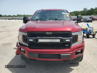 2018 Ford F-150 XL with VIN 1FTEW1E5XJFA27140, listed as a Copart auction lot 56948105 with 57,825 mi miles and Clean title. Bid and sale history available at DreamBid. Image 5.