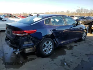 2018 Kia Optima LX with VIN 5XXGT4L32JG189088, listed as a Copart auction lot 46252425 with 92,822 mi miles and Non Repairable. Bid and sale history available at carsss.com. Image 3.
