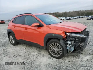 2020 Hyundai Kona SEL Plus with VIN KM8K62AAXLU558232, listed as a Copart auction lot 42994335 with 88,529 mi miles and Salvage Title. Bid and sale history available at carsss.com. Image 4.