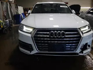 2017 Audi Q7 Premium with VIN WA1AHAF73HD042989, listed as a Copart auction lot 52042605 with 49,968 mi miles and Salvage title. Bid and sale history available at DreamBid. Image 13.